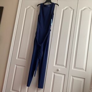 Antonio Melani Blue Jumpsuit NWT Size 14